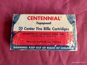 Vintage Empty Ammo Box