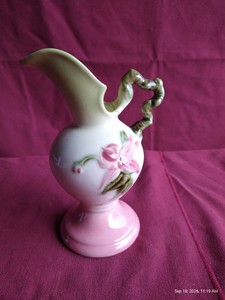 Vintage Hull Pottery Woodland Ewer Pitcher