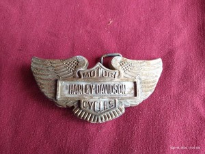 Vintage Harley-Davidson Belt Buckle