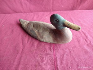 Vintage Circa 1930s40s Fabric Duck Decoy - Very Cool