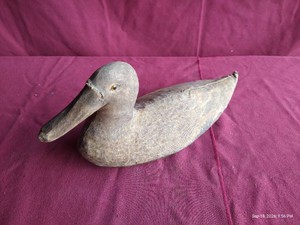 Vintage Circa 1930s40s Fabric Duck Decoy - Very Cool