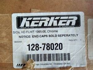 Brand New Harley Davidson Exhaust Pipes