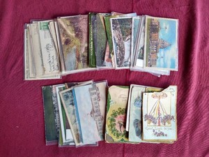 Stack of Vintage Post Cards