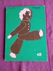 Vintage Judy Company Gingerbread Wooden Puzzle