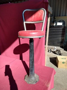 Vintage Diner Stool - VERY Heavy