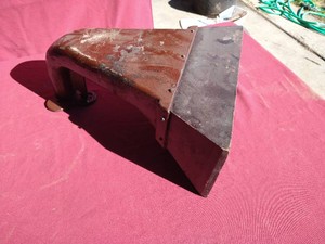 Antique WoodMetal Internal Phonograph Horn