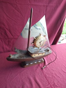 United Clock Lighted Ship Clock