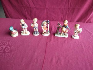 (6) Hummel Style Figurines