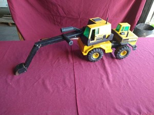 Vintage Tonka TurboMighty Diesel Backhoe Excavator