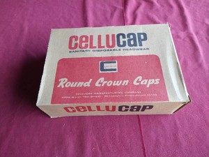 Box of Vintage Pepsi Paper Crown Caps
