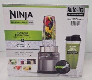Ninja Nutri-Blender Pro Auto-iQ 1100W Personal Blender New in Box