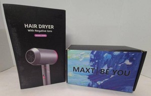 MAXT Be You Hair Curling Set & D090 Negative Ion Hair Dryer