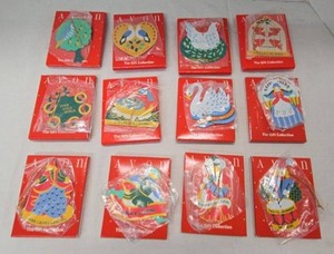 Avon Twelve Days of Christmas Ornament Set The Gift Collection