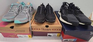 Lot of Womens Skechers & Reebok Athletic Shoes Open Box