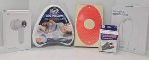 Health & Comfort Care Lot Neck Fan Leg Pillow Ice Pack Gloves
