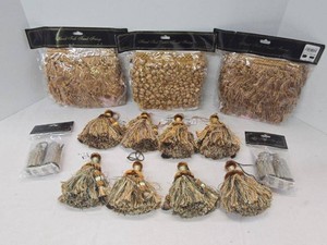 New Old Stock Decorative Tassel Fringe & Tieback Tassels Lot