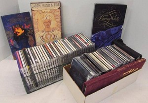 Lot of Assorted Music CDs w Santana Barry White Earth Wind & Fire