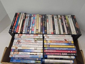 Lot of Assorted DVD & Blu-ray Movies Drama Romance Family Films