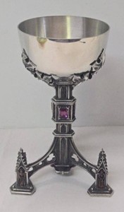 Alchemy Gothic The Trinity Chalice Pewter Goblet Made in England
