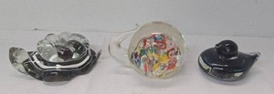 Art Glass Animal Figurines Oulu Turtle Bird Lewilewi Fish