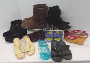 Mixed Lot Womens Shoes Boots Sandals Slippers UGG Skechers