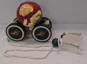Bob Timberlake Collection Wooden Pull Toy Little Red Riding Hood