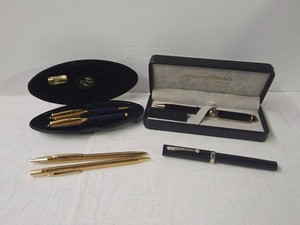 Pierre Cardin Sheaffer LPlume Vintage Pen & Pencil Desk Lot