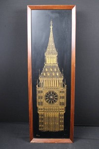 Vintage Fairway Big Ben Quartz Wall Clock - Made in England 36H (not tested)