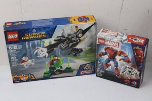 LEGO DC Super Heroes & Marvel Building Sets (sealed in box)