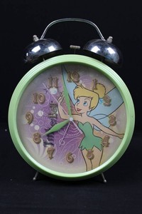 Disney Tinker Bell Twin-Bell Alarm Clock 12H