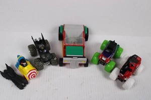 Batman, Robin & Superhero Toy Vehicles Mixed Lot