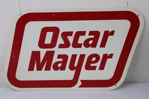 Oscar Mayer Advertising Sign - 15 X 11 in