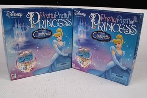 Disney Pretty Pretty Princess Cinderella Games 42581 (Lot of 2)