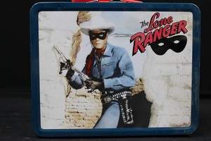Vintage the Lone Ranger Metal Lunchbox