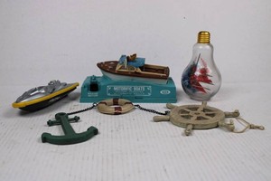 Vintage Ideal Motorific Boat, Sea-Doo XP2 & Nautical Decor Mixed Lot