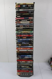 DVD Movie Collection With Storage Rack