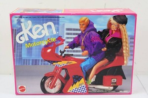 Vintage 1992 Mattel Ken Motorcycle No. 8051 - Sealed