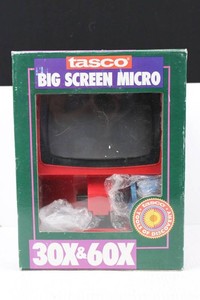 Tasco Big Screen Micro Microscope #6040-0 30X & 60X (not tested)