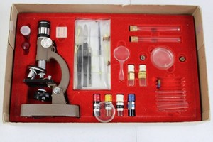 Vintage Jason Empire Microscope Set - Accessories & Booklet