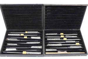 Fisher Scientific Glass Laboratory Hydrometers in Cases