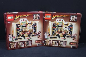 LEGO Indiana Jones 7621 Lost Tomb Building Sets (Lot of 2)