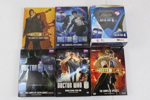 Doctor Who DVD Sets & Trivial Pursuit Mixed Lot (6 Items)