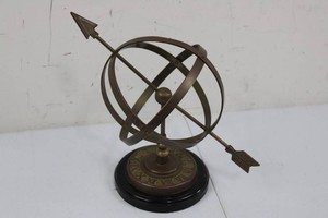 Decorative Metal Armillary Sphere Made in Korea 10H