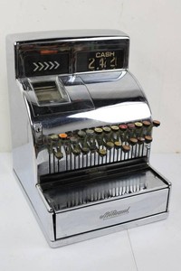 Vintage National Mechanical Cash Register - 15 X 13 X 17.5 in
