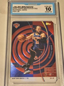 Jalen Brunson Card Graded 10
