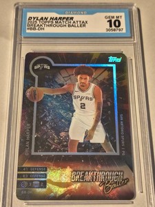 Dylan Harper Rookie Card Graded 10