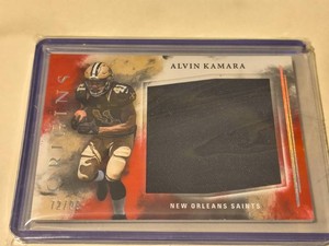 Alvin Kamara Football Memorabilia Trading Card 7299