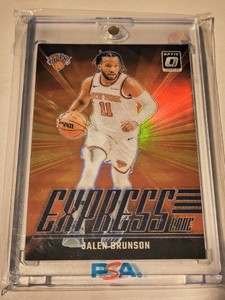 NY Knicks Jalen Brunson #21 Basketball Card