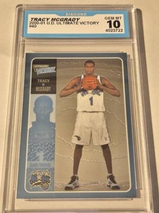 Tracy McGrady Card (#40) Graded 10