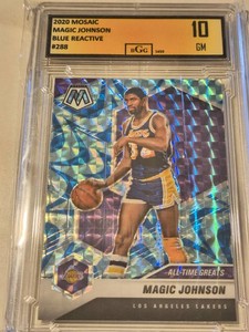 Magic Johnson Card Graded 10
